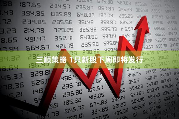 三顺策略 1只新股下周即将发行