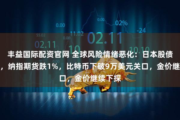 丰益国际配资官网 全球风险情绪恶化：日本股债汇三杀，纳指期货跌1%，比特币下破9万美元关口，金价继续下探