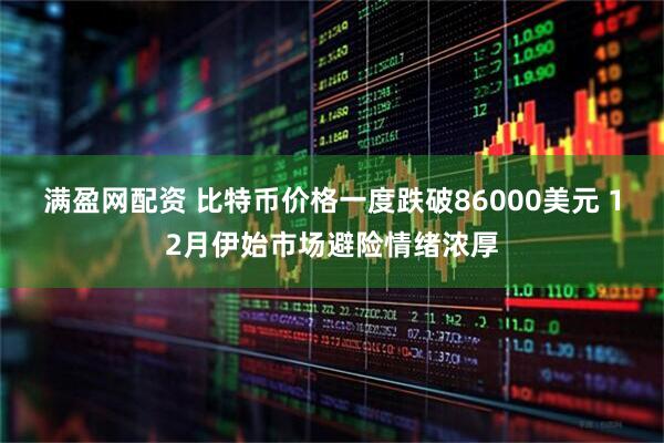 满盈网配资 比特币价格一度跌破86000美元 12月伊始市场避险情绪浓厚